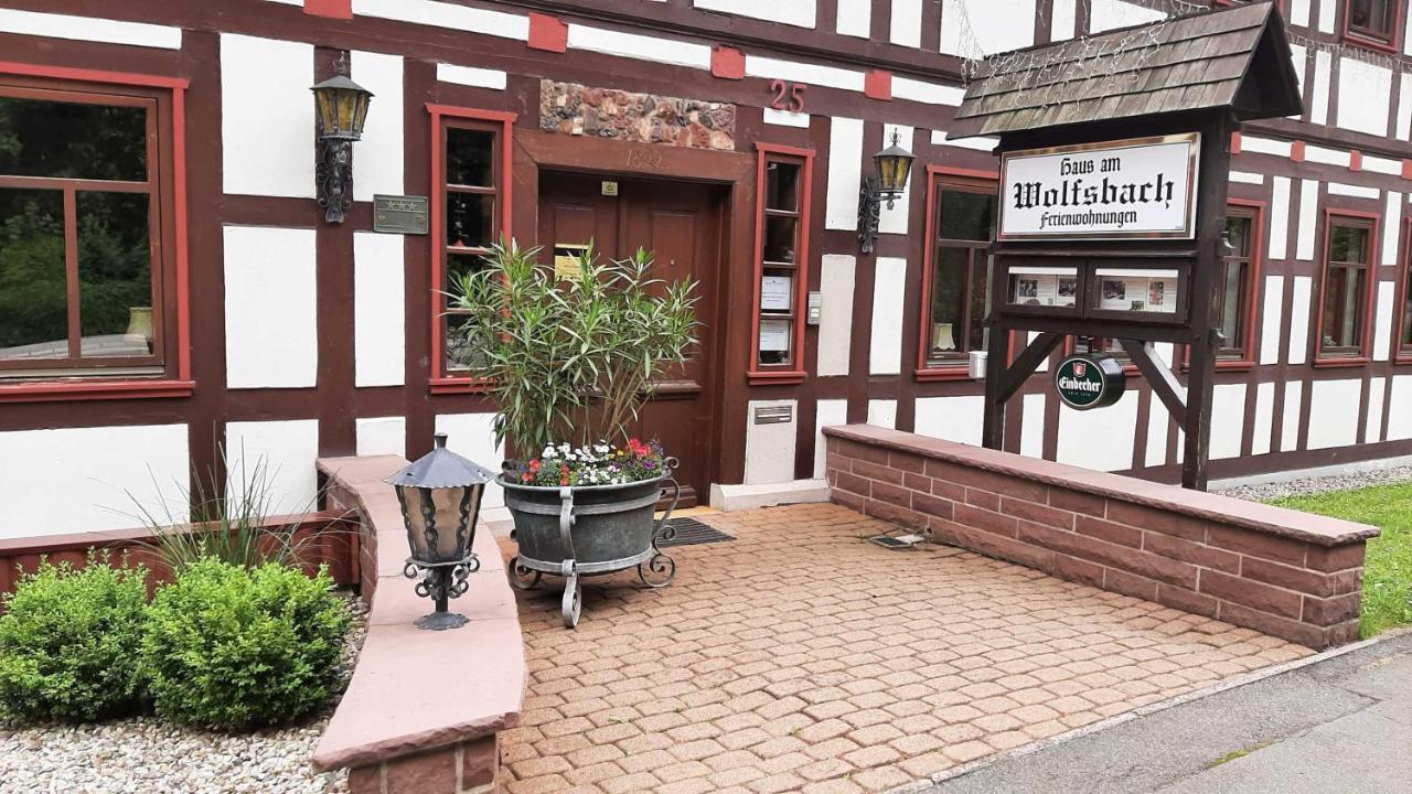 Ferienwohnung Haus am Wolfsbach Zorge Exterior foto